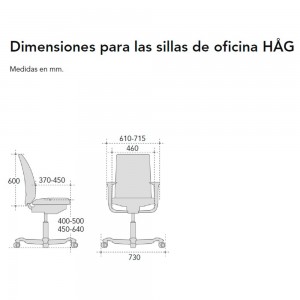 Silla HAG Futu 1100-S de HAG.  Sillas de diseño moderno para oficinas.