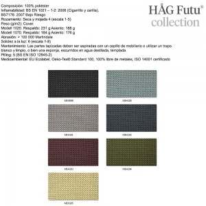 Silla HAG Futu 1100. Sillas ergonómicas de oficina. Silla de diseño moderno.