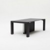 Mesa/consola A3 de Ozzio design. Cónsola- mesa comedor transformables.