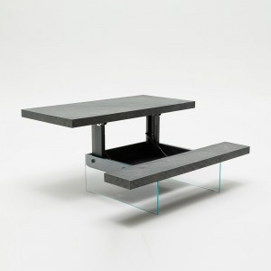 Mesa elevable Markus de Ozzio. Mobiliario de diseño.