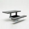 Mesa elevable Markus de Ozzio. Mobiliario de diseño.