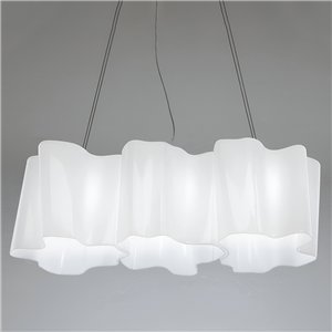 Lógico mini suspensión 3 in linea Artemide. Tienda de lámparas modernas.