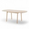 Mesa CH002 extensible de Carl Hansen and Son. Mesas extensibles de diseño modero.