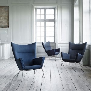 Butaca Wing CH445 tela Carl Hansen and Son