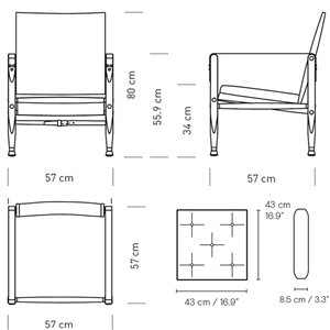 Butaca KK47000 Safari de Carl Hansen and Son. Butacas de diseño moderno.