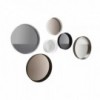 Espejo Horizon linear de Sovet. Complemenos modernos para salón. Espejos de pared.