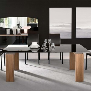 Mesa Brooklyn fija de Tonin casa. Muebles modernos de hogar.