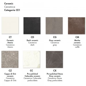 Mesa Palace cerámica de Sovet. Mesa de comedor con sobre de cerámica. 