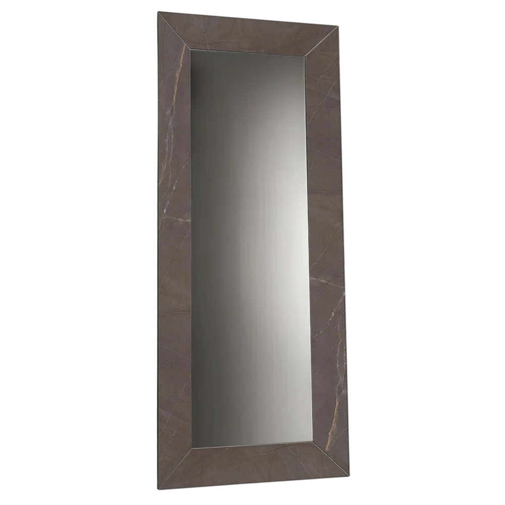 Espejo Denver rectangular cerámica de Sovet. Espejo con marco de cerámica