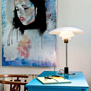 Lámpara PH 4/3 sobremesa novedad de Louis Poulsen.