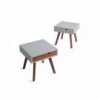 Mesa auxiliar Io & Te Horm de Horm. Mesitas de noche modernas de diseño italiano.