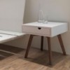 Mesa auxiliar Io & Te Horm de Horm. Mesitas de noche modernas de diseño italiano.
