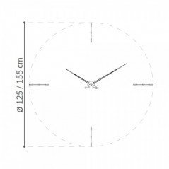 Reloj pared Merlín 4 t Nomon