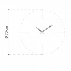 Reloj pared Merlín mini 4 n Nomon