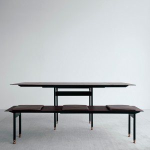 Mesa preciosa T8 extensible para comedor de Extendo.