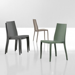 Silla Pangea fabricada en polipropileno de Bonaldo.