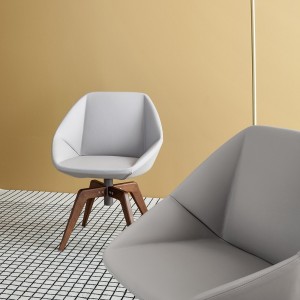 Silla Stone con base giratoria de Bonaldo. Moderno diseño italiano.