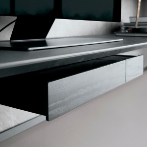 Moderna consola multimedia Connect para salón de Extendo.