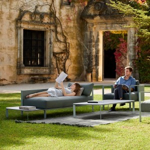 Sofá modular 1 dSolanas de Gandia Blasco. Sofá para exterior de diseño.
