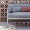 Sofá resistente modular 1 Timeless para exterior de Gandia Blasco.