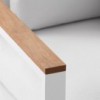 Sofá resistente modular 1 Timeless para exterior de Gandia Blasco.