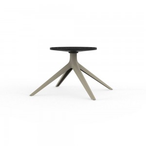 Mesa auxiliar Mari-Sol pie Ø96 de Vondom. Muebles y complementos de exterior.