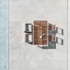 Silla cómoda DNA Teca para exterior de Gandia Blasco.