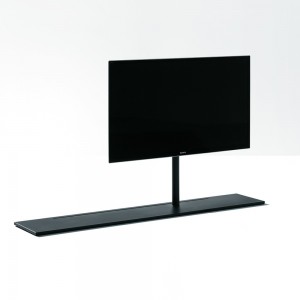 Mueble TV Sail 302 giratorio con pasacables para salón diseño Desalto.