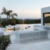 Sofá moderno Modular 1 Dna de Aluminio Termolacado con Funda Protectora