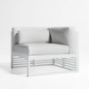 Sofá modular 6 DNA para terraza de Gandia Blasco. Sofá de diseño para jardín.