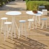 Mesa bar Stack Gandia Blasco. Mesas modernas para bar en exteriores.