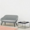 Mesa de centro multifuncional Tray Coffee Table de HAY, con un diseño elegante y moderno