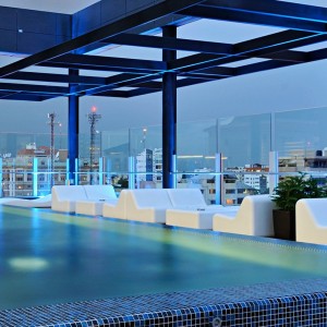 Mesa Butaca de terraza 356 para exterior de Gandia Blasco