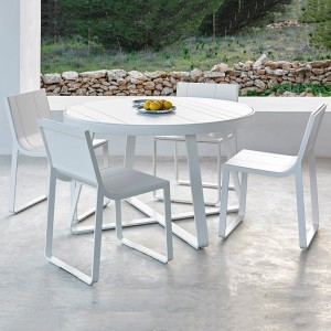 Silla Flat de Gandía Blasco. Cómoda silla de diseño para exteriores.