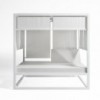 Cama moderna Daybed Elevada Reclinable con Tapicería Desenfundable