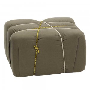 Puf Che Pakko! De diseño italiano de Mogg. Pufs de diseño moderno para salón.