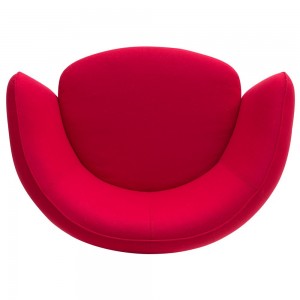 Butaca cómoda y acolchada Venice para salón de Softline. Butacas y sillones.