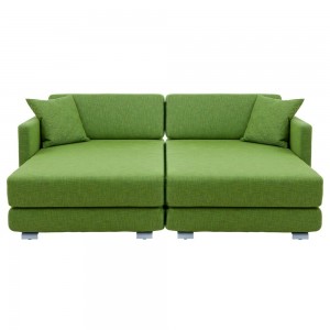 Chaise Longue cama moderna y cómoda Lounge para salón. Sofá cama de diseño.