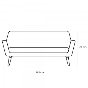 Sofá moderno Scope para salón de Softline. Sillones y sofás de diseño.