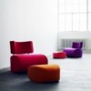 Mecedora moderna Apollo escultural para dormitorio juvenil de Softline.