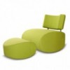 Mecedora moderna Apollo escultural para dormitorio juvenil de Softline.
