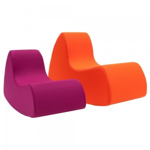 Mecedora original mecedora Grand Prix para dormitorio infantil de Softline.