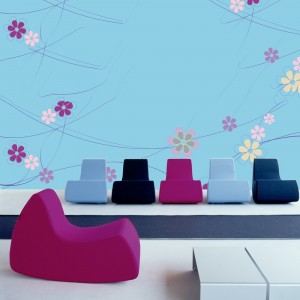 Mecedora original mecedora Grand Prix para dormitorio infantil de Softline.