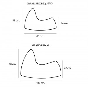 Mecedora original mecedora Grand Prix para dormitorio infantil de Softline.