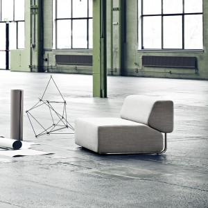 Sofá modular moderno NOA para salón de Softline. Sofás modulares de diseño.