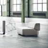 Sofá modular moderno NOA para salón de Softline. Sofás modulares de diseño.
