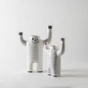 Jarrones Happy Yeti de BD Barcelona. Complementos decoración modernos