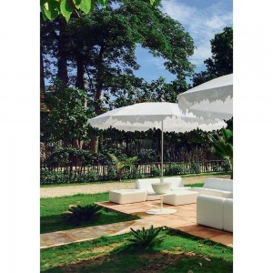 Sombrilla Shadylace de Sywawa. Parasol de exterior