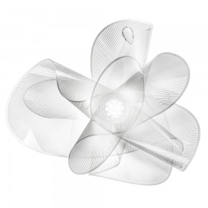 Lámpara suspendida La Belle Étoile Slamp. Diseño dinámico y de vanguardia.