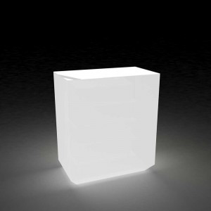 Barra de Bar Vela 100 con Luz Led en el interior y Fabricada en Resina